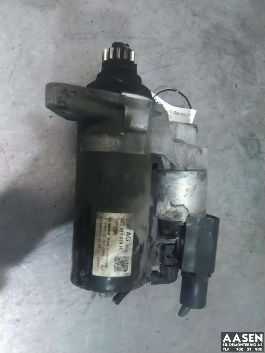 Starter diesel til VW Caddy, 2015-2020 (Type III, Fase 3)  (BOSCH|02Z 911 024 H)
