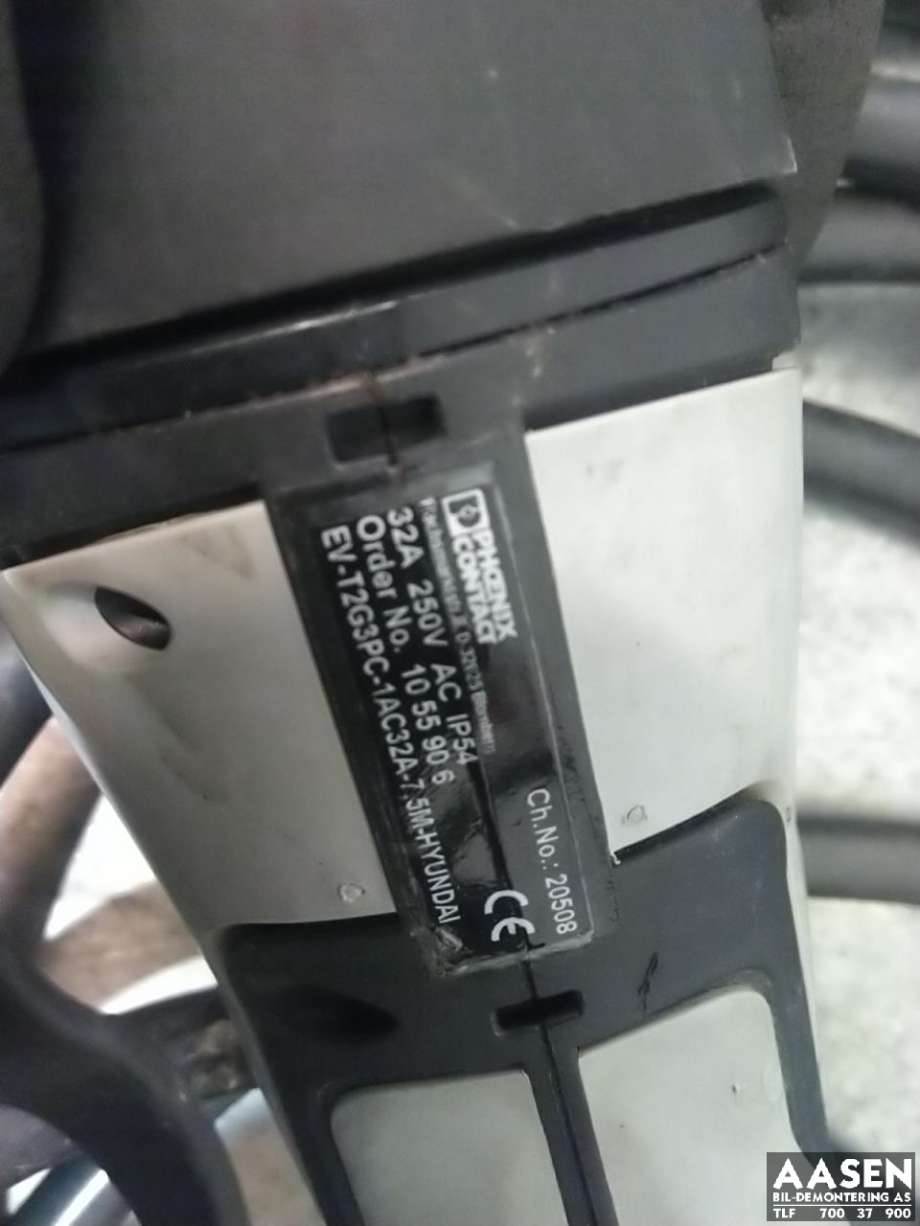 Batterilader kabel til Hyundai Ioniq Electric 2016-2019 (Fase 1)