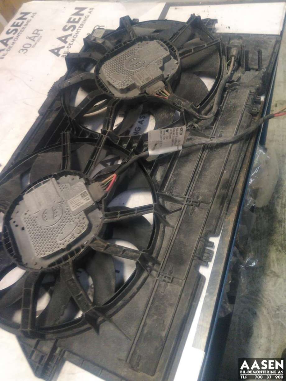 Kjølevifte elektrisk til Audi A6, 2011-2014 (Type IV, Fase 1) (C7) (C7)
