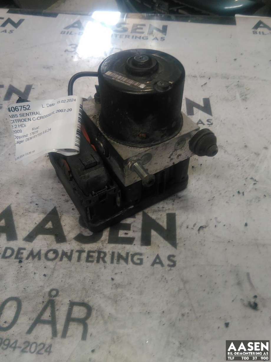 ABS sentral til Citroën C-Crosser, 2007-2012  (4541 CG)