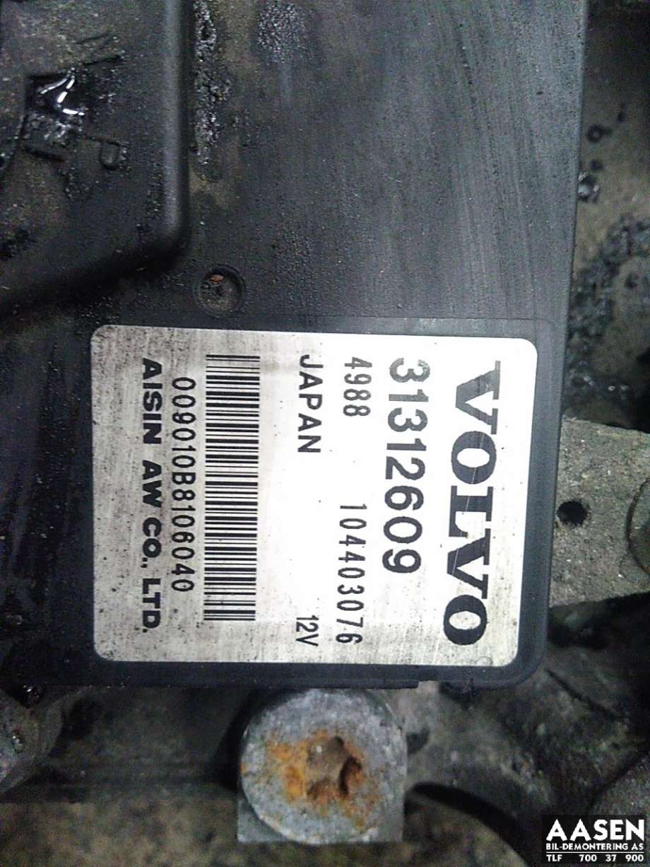 Girkasse automat til Volvo V70 2007-2013 (Type III, Fase 1)  (36002833|TF-80SC|)