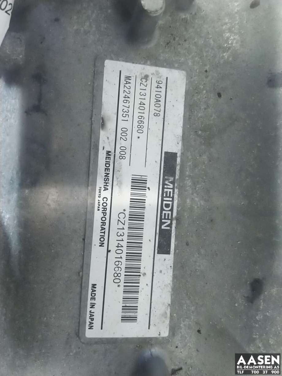 DCDC converter hybrid til Mitsubishi Outlander 2012-2015 (Type III, Fase 1)  (9410A076|9410A078|)