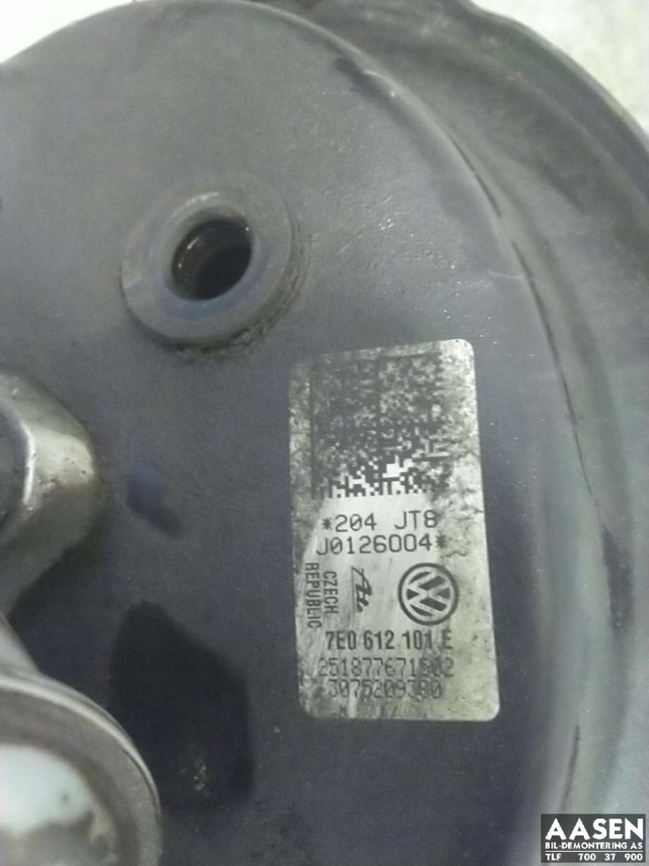 Bremsekraft-forsterker til VW Transporter / Caravelle 2015-2019 (T6) (T6) (ATE|7E0 612 105 C|)