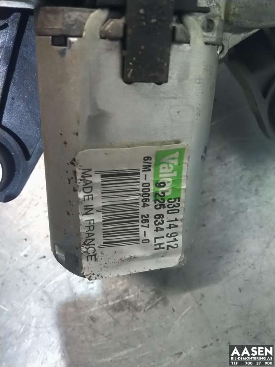 Viskermotor bakrute venstre til Opel Combo C 2002-2011  (VALEO|9225634|)