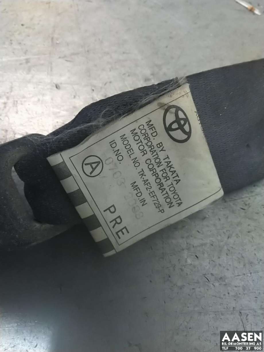 Sikkerhetsbelte foran venstre til Toyota Hiace 2007-2012 (Fase 3)  (73220-26500-B0|)