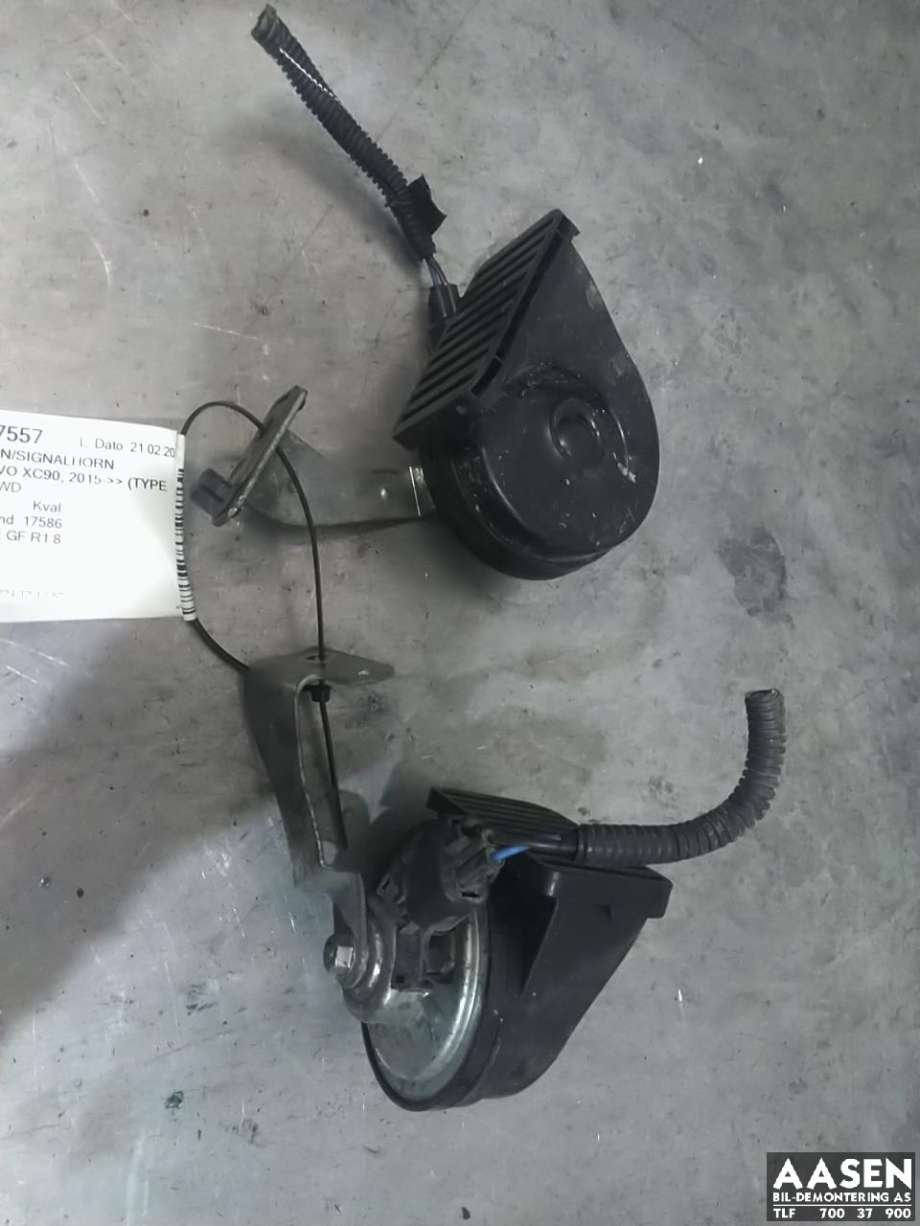 Horn/signalhorn til Volvo XC90, 2015-2025 (Type II)  