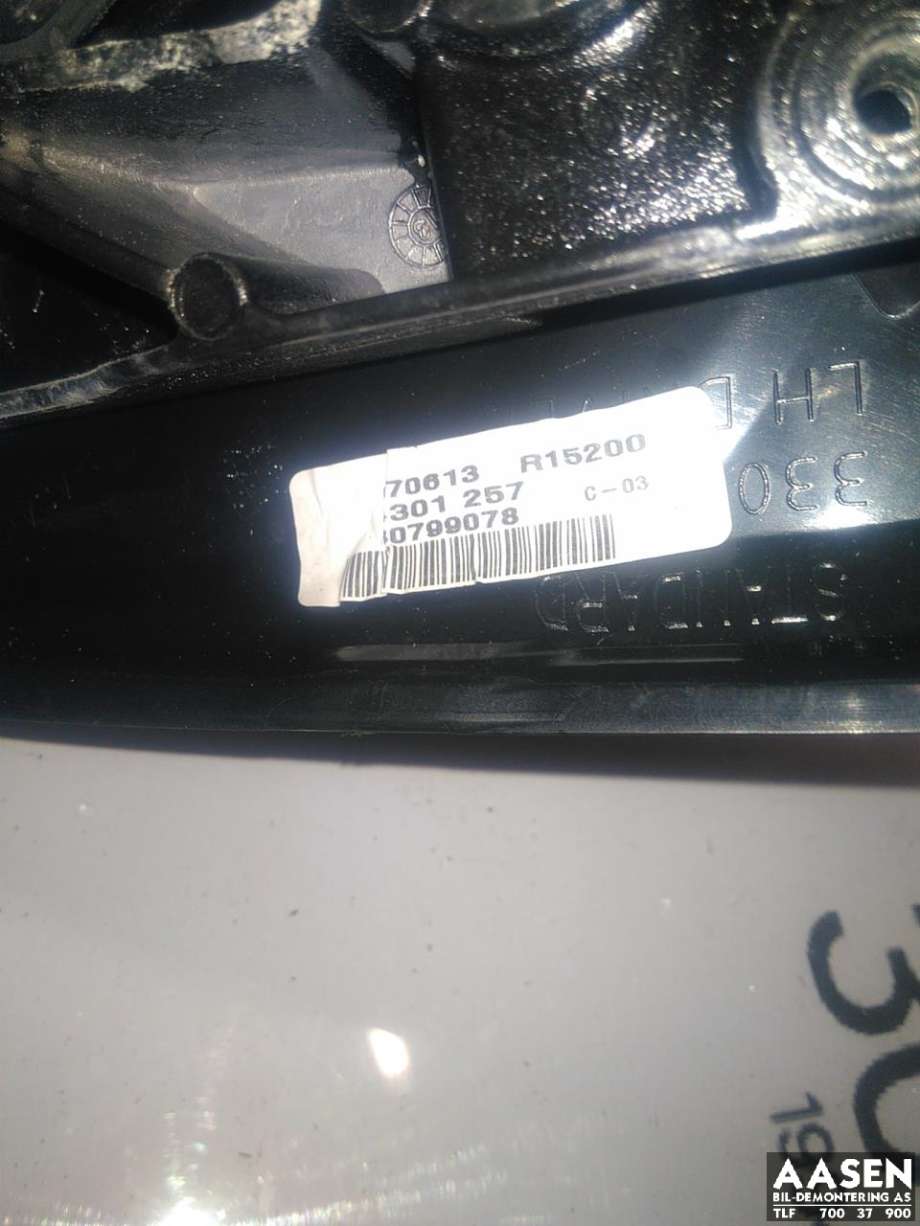 Speil venstre til Volvo V60 2010-2013 (Type I, Fase 1)  (31402597|30799078|)