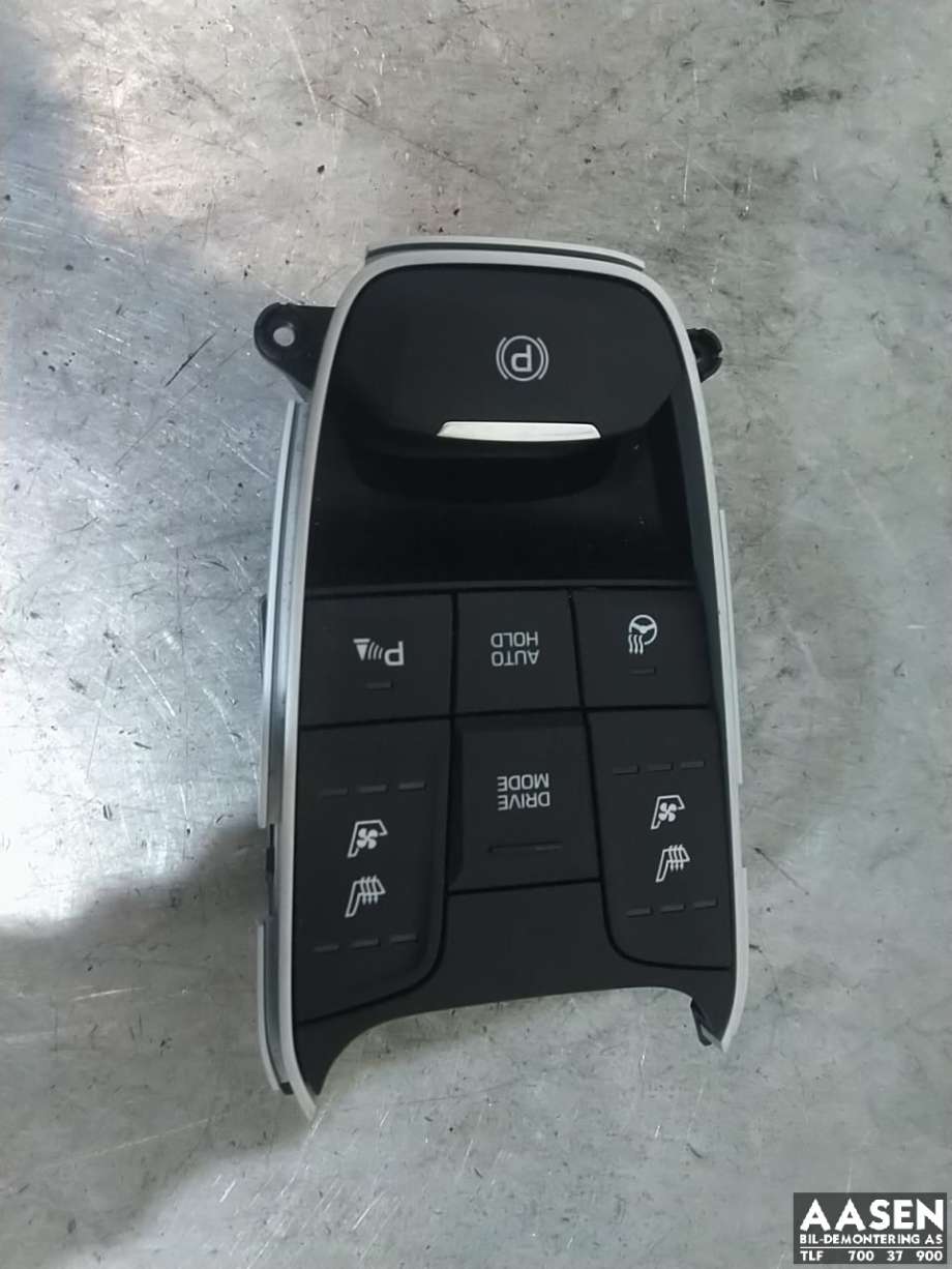 Bryter elektrisk håndbrekk/parkbrems til Hyundai Ioniq Electric, 2016-2019 (Fase 1)  (93300G 7130WMP)