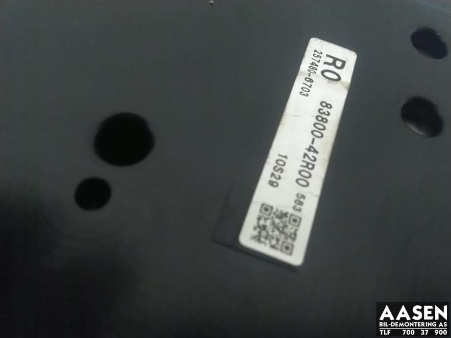 Instrumentpanel til Toyota RAV4 2016-2019 (Type IV, Fase 2)  (83800-42R00|)