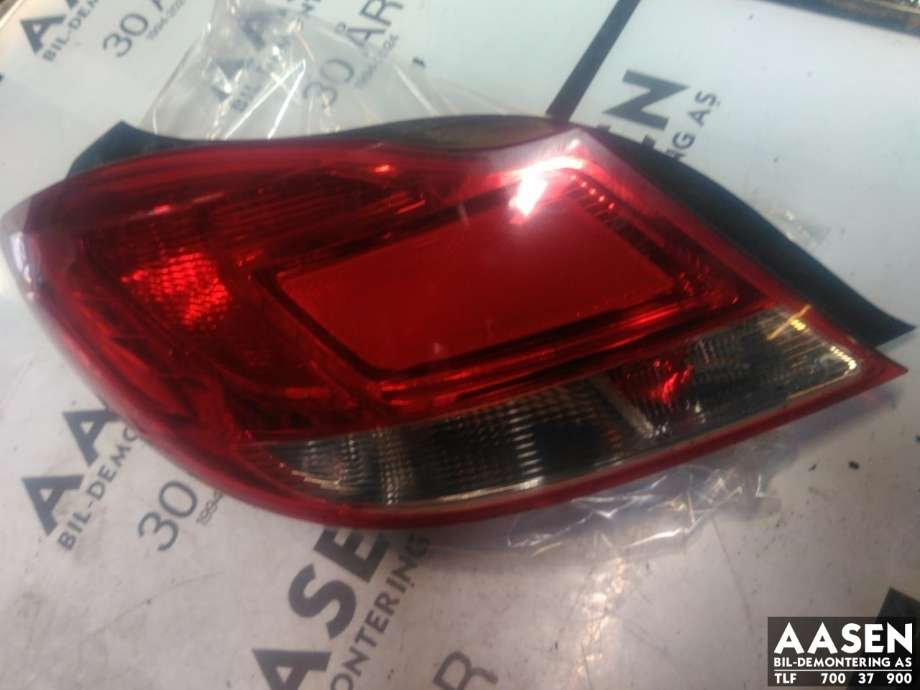 Baklykt venstre til Opel Insignia A, 2009-2014  