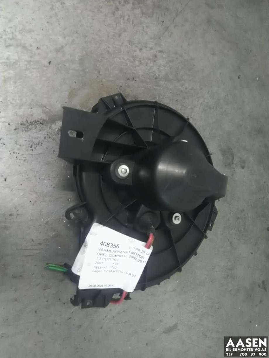 Varmeapparat motor til Opel Combo C, 2002-2011