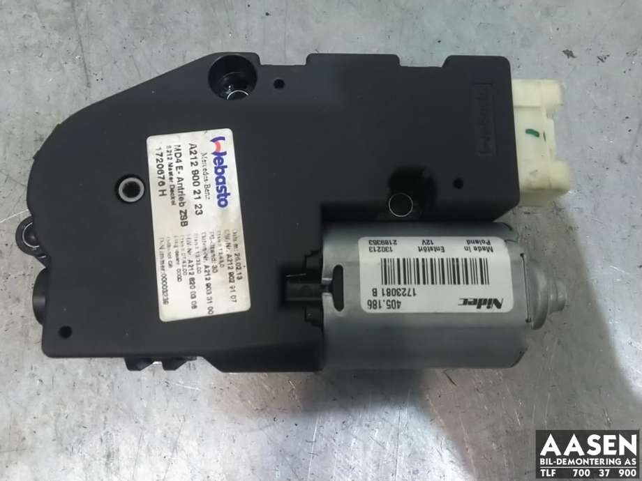 Takluke motor til Mercedes E-Klasse 2013-2016 (Fase 2) (W212) (W212) (WEBASTO|A2129002123|)