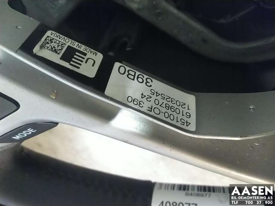 Ratt til Toyota Verso 2009-2016 (Type III)  (45100-0F390|)