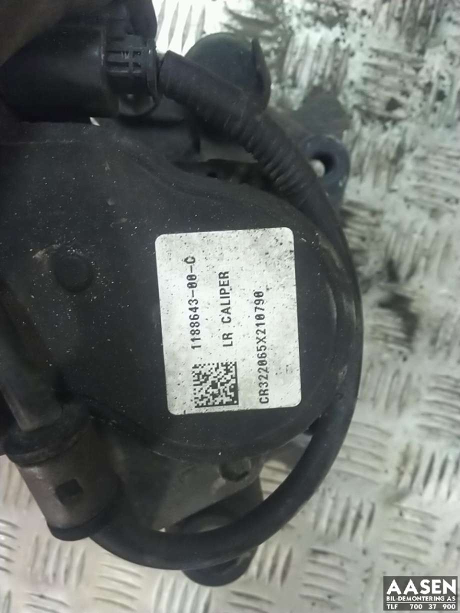 Bremsecaliper venstre bak, elektrisk til Tesla Model Y 2021-2024 (Type I)  (1188643-00-C|)