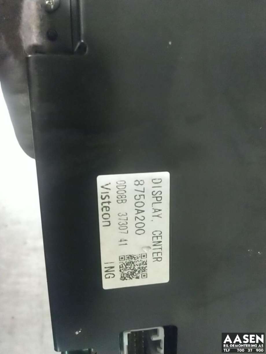 Instrument klokke til Mitsubishi Pajero 2007-2016 (Type IV, Fase 1)  (8750A200|)