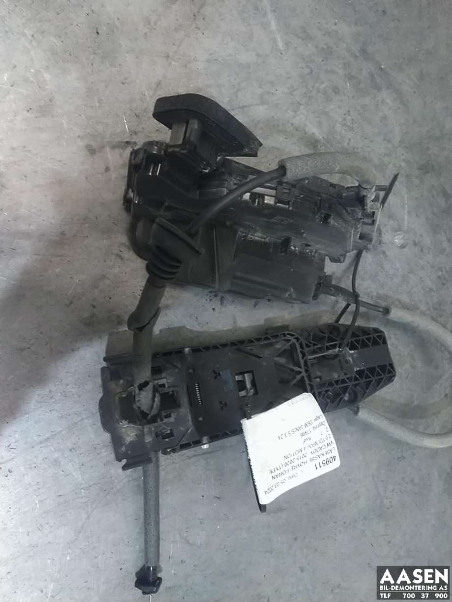Låsekasse høyre foran til VW Caddy 2015-2020 (Type III, Fase 3) (5TB 837 016 C|)