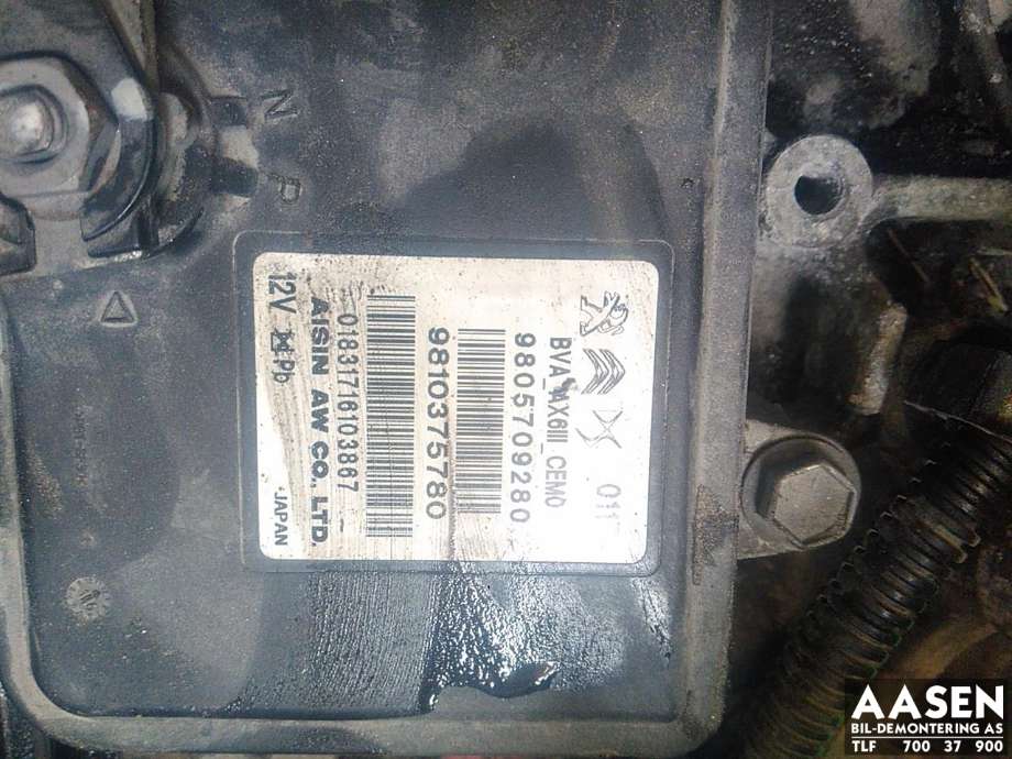 Girkasse automat til Toyota Proace 2016-->> (Type II)  (SU001A4408|)