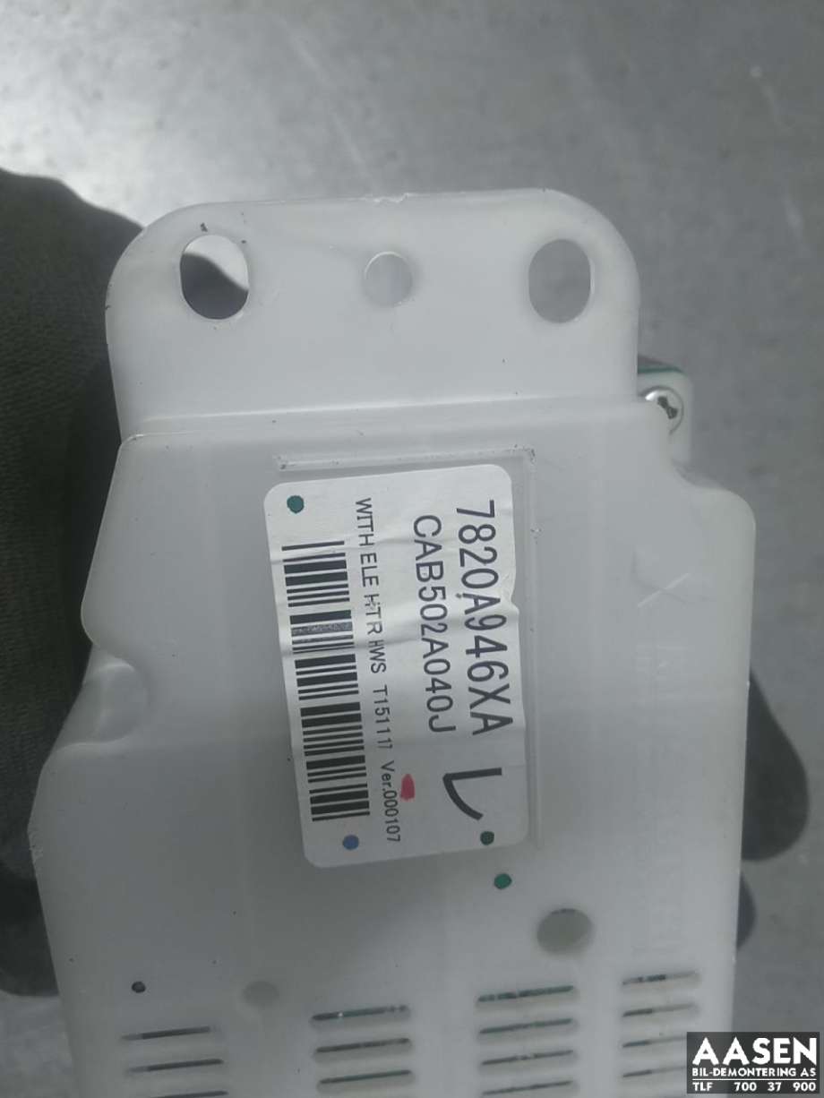 Varmeapparat betjening til Mitsubishi Outlander 2015-->> (Type III, Fase 2) (7820A946XA|)