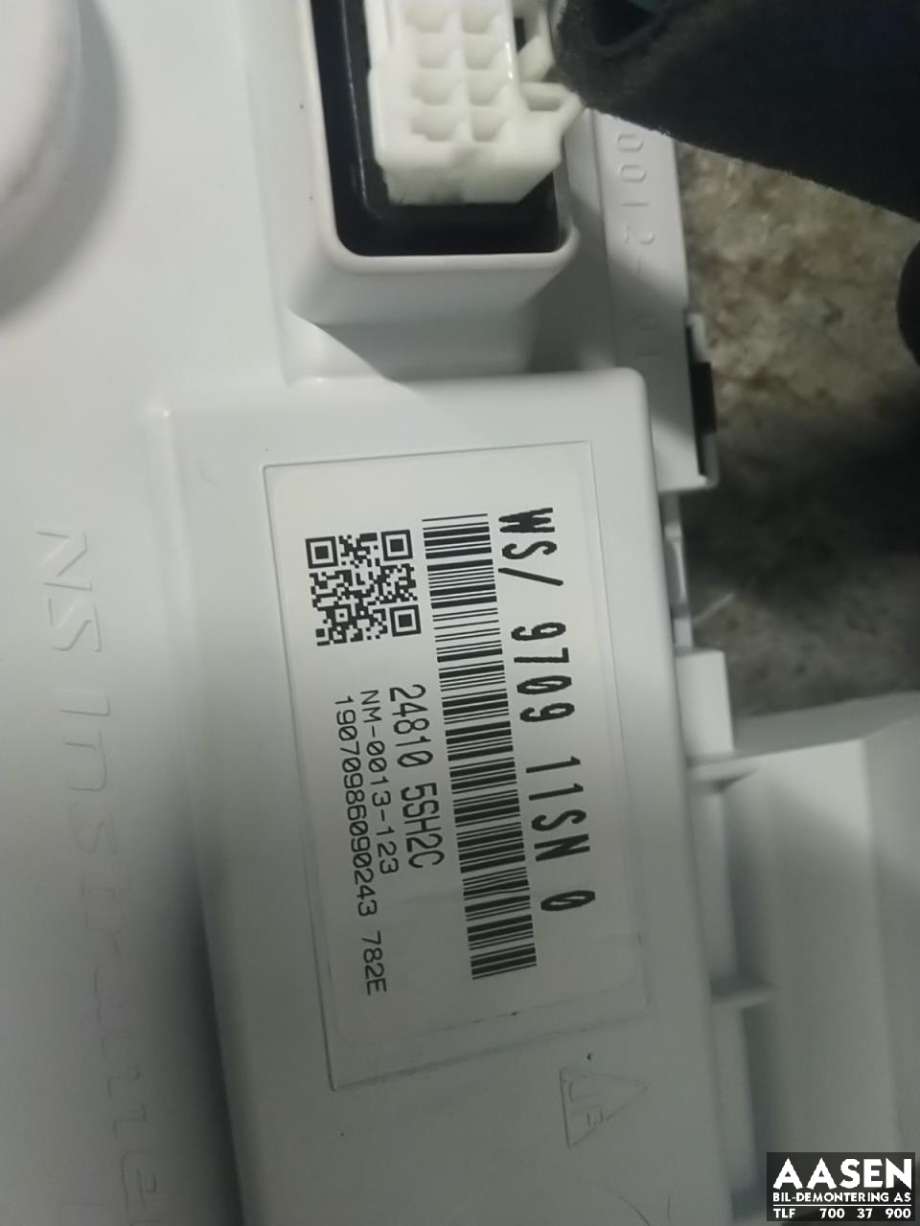 Instrumentpanel til Nissan Leaf 2018-->> (Type II)  (248105SH2C|)