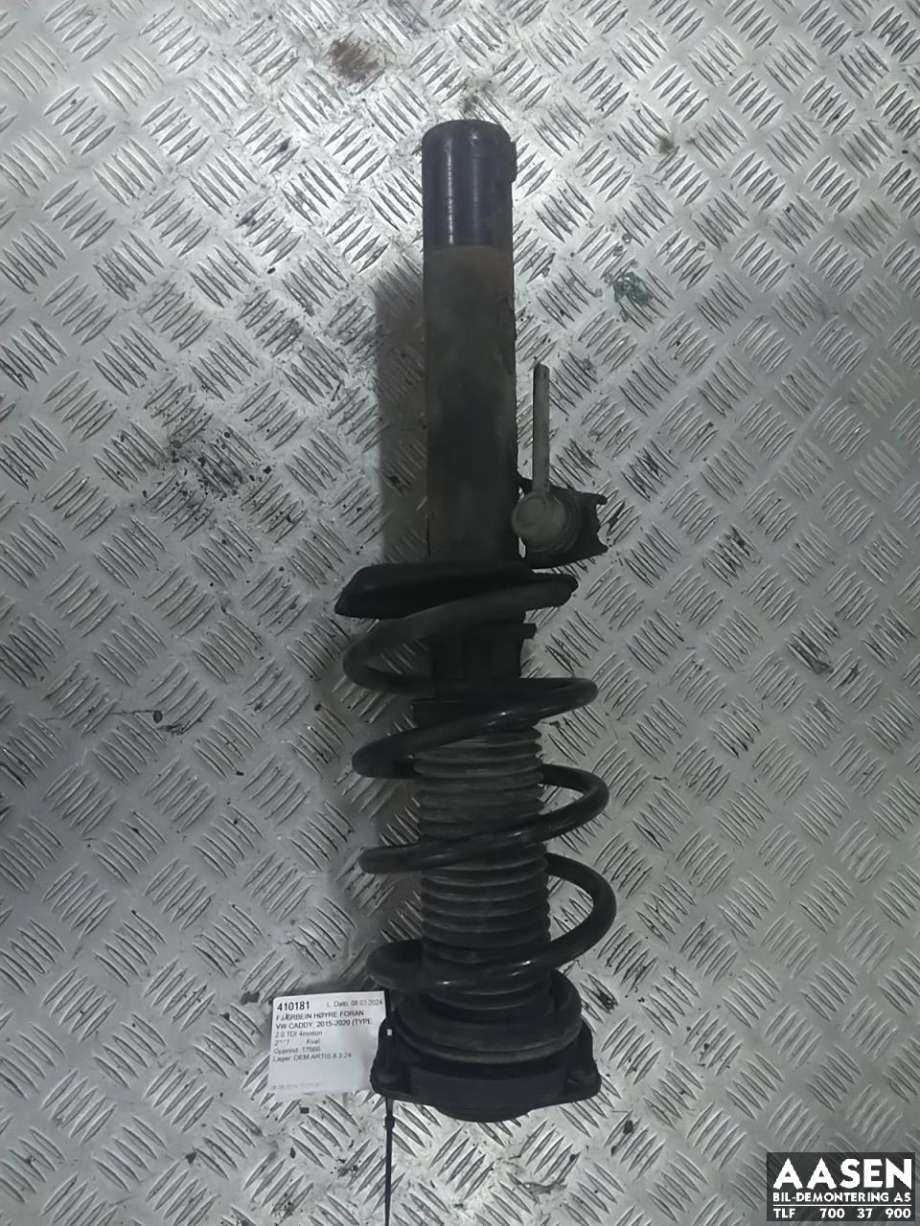 Fjærbein høyre foran til VW Caddy 2015-2020 (Type III, Fase 3) (2K5 413 031|2K5 413 031 D|)