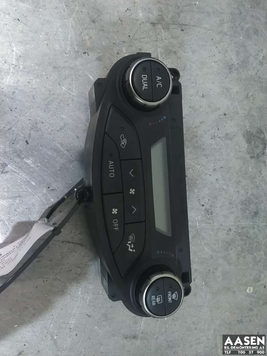 Varmeapparat betjening til Toyota Yaris, 2014-2020 (Type III, Fase 2)  