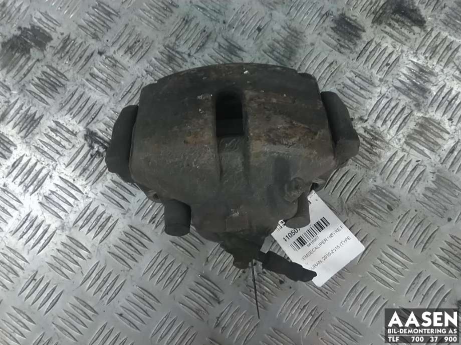 Bremsecaliper høyre foran til VW Touran, 2010-2015 (Type I, Fase 3)  (1K0 615 124 E)