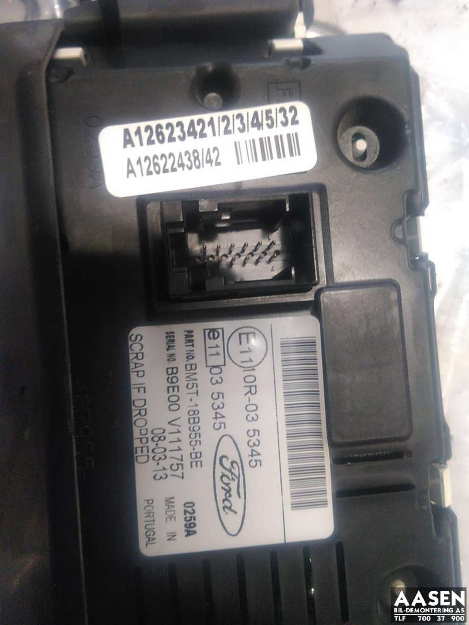 Instrument kjørecomputer til Ford Transit Custom 2013-2023 (Type I) (BM5T-18B955-BE|2014481|)