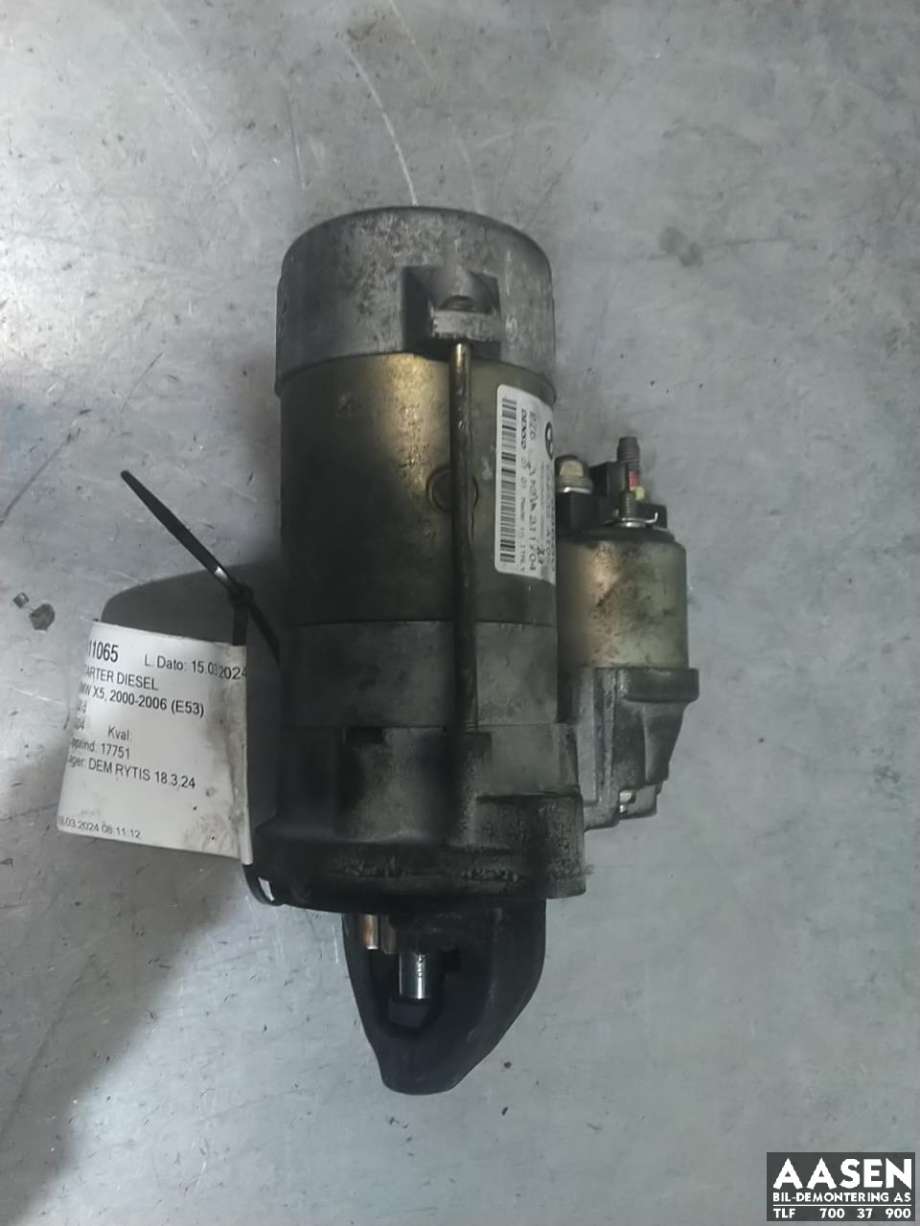 Starter diesel til BMW X5, 2000-2006 (E53) (E53) (DENSO|12 41 7 788 680)