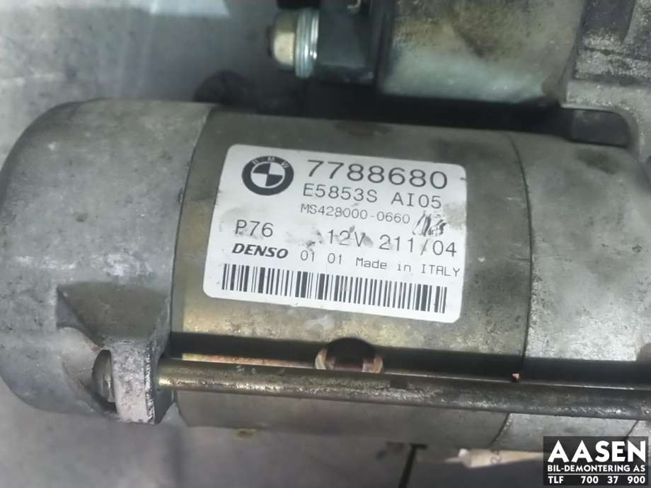 Starter diesel til BMW X5 2000-2006 (E53) (E53) (DENSO|12 41 7 788 680|)