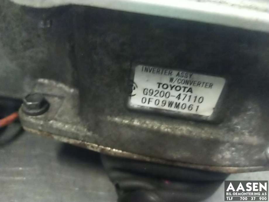 Inverter hybrid til Toyota Prius 2004-2009 (Type II) (COMBI) (COMBI) (G920047120|G920047121|)