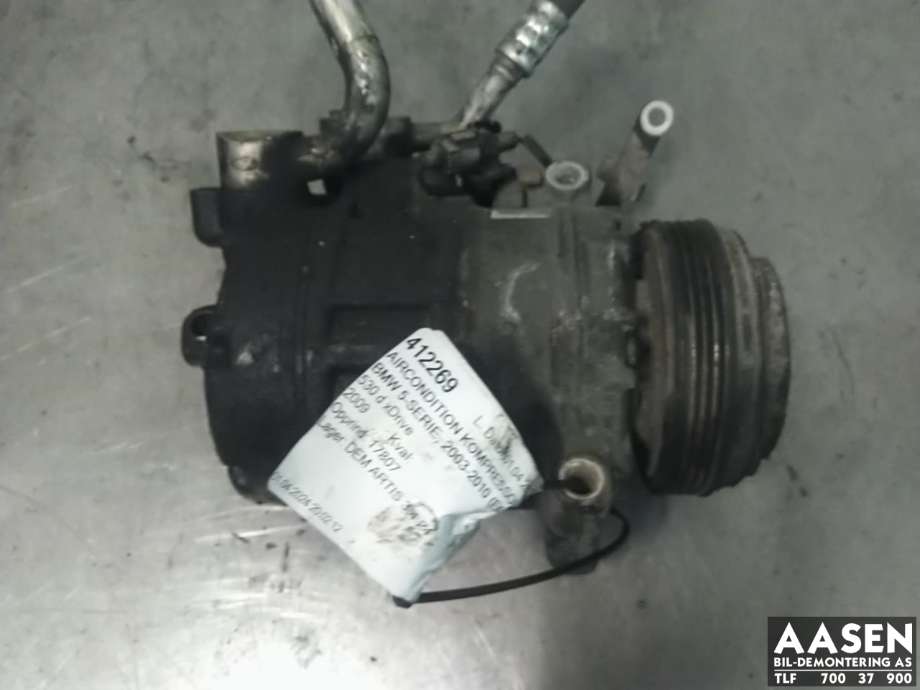 Aircondition kompressor til BMW 5-Serie 2003-2010 (E60/E61) (E60/E61) (64 50 9 180 548|64 50 9 180 547|)