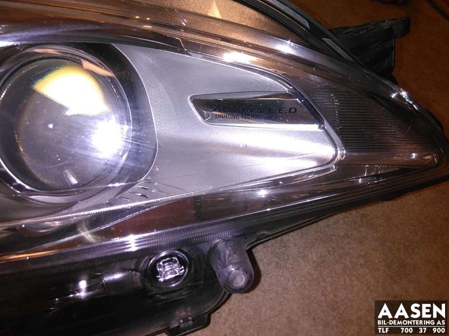 Frontlykt høyre xenon til Peugeot 508 2011-2014 (Type I, Fase 1)  (96 765 914 80|)