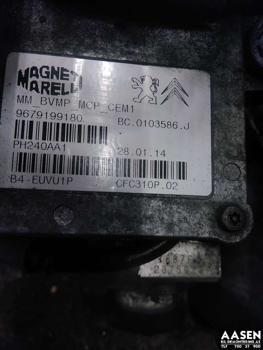 Girkasse automat til Peugeot 508 2011-2014 (Type I, Fase 1)  (2231 S7|)