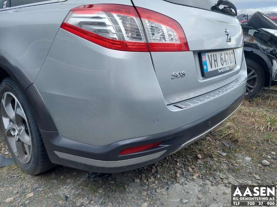 Støtfanger bak til Peugeot 508 2011-2014 (Type I, Fase 1) (16 076 712 80|)
