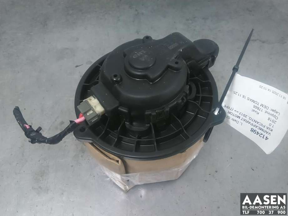 Varmeapparat motor til Kia Picanto 2017-->> (Type III) (97111G 6000|)