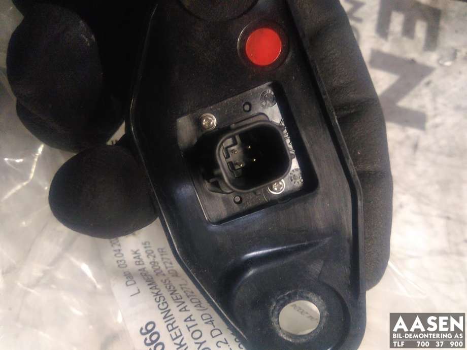 Parkeringskamera bak til Toyota Avensis, 2009-2015 (Type III, Fase 1)  