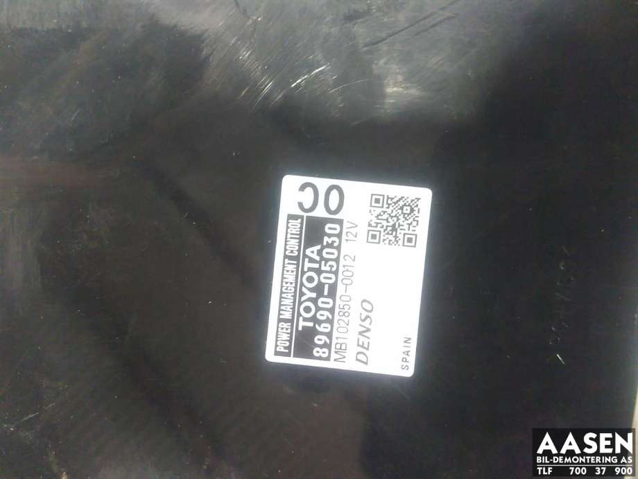 Styreenhet diverse til Toyota Avensis 2009-2015 (Type III, Fase 1)  (89690-05030|)