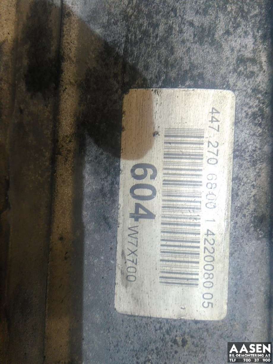 Girkasse 4WD komplett automat til Mercedes Vito 2014-->> (W447) (W447) (A 447 270 74 00|A 447 270 68 00|)