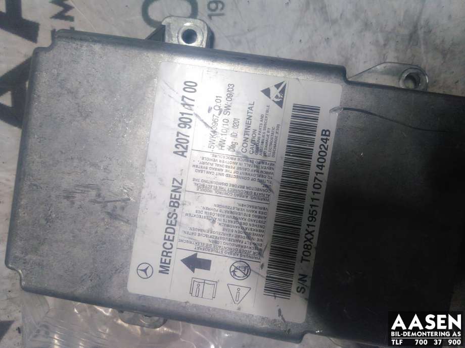 Airbag elektronikk til Mercedes C-Klasse 2011-2014 (Fase 2) (W204) (W204) (A2079011700|)