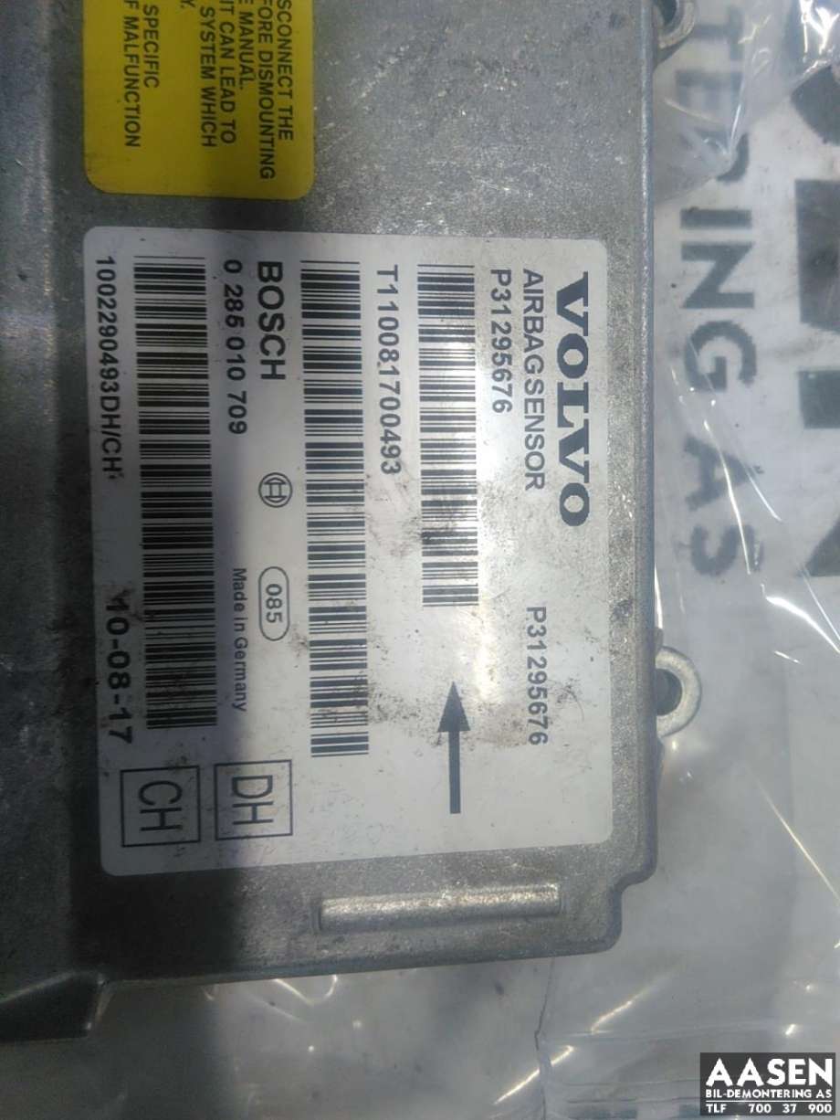 Airbag elektronikk til Volvo V70 2007-2013 (Type III, Fase 1)  (31295676|)