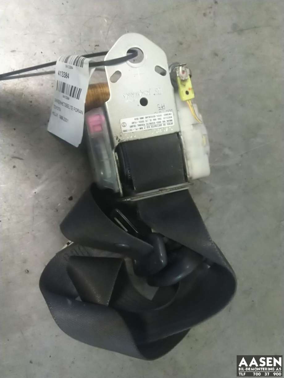 Sikkerhetsbelte foran venstre til Toyota Hilux, 1998-2001  (7322035400B0)