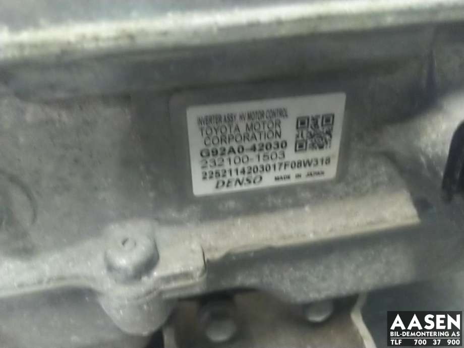 Inverter hybrid til Toyota RAV4 2016-2019 (Type IV, Fase 2)  