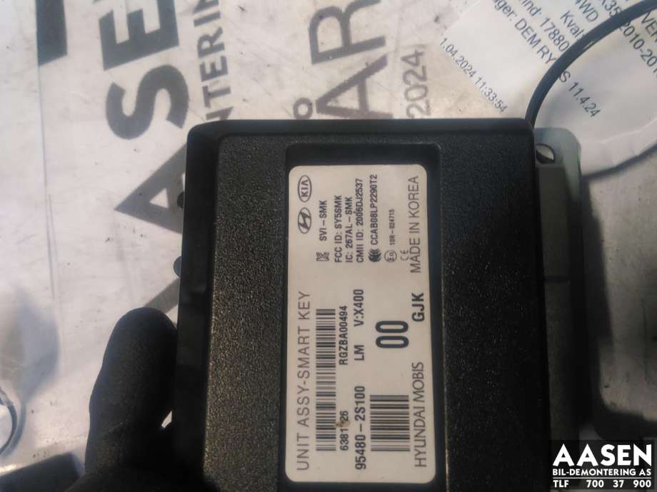 Styreenhet diverse til Hyundai Ix35 2010-2015  (95480-2S100|)