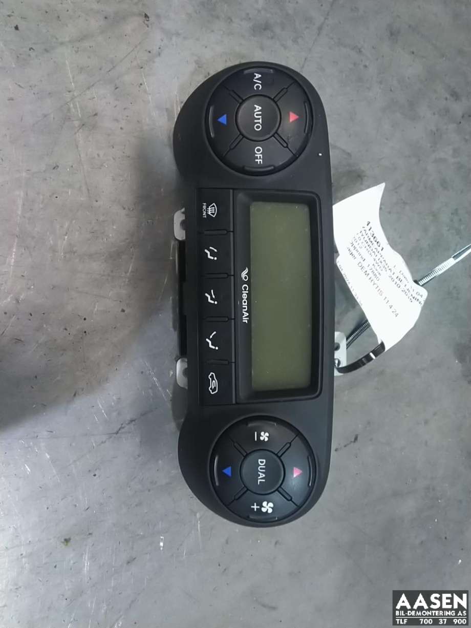 Varmeapparat betjening til Hyundai Ix35, 2010-2015  (97250 2Y301TAN)