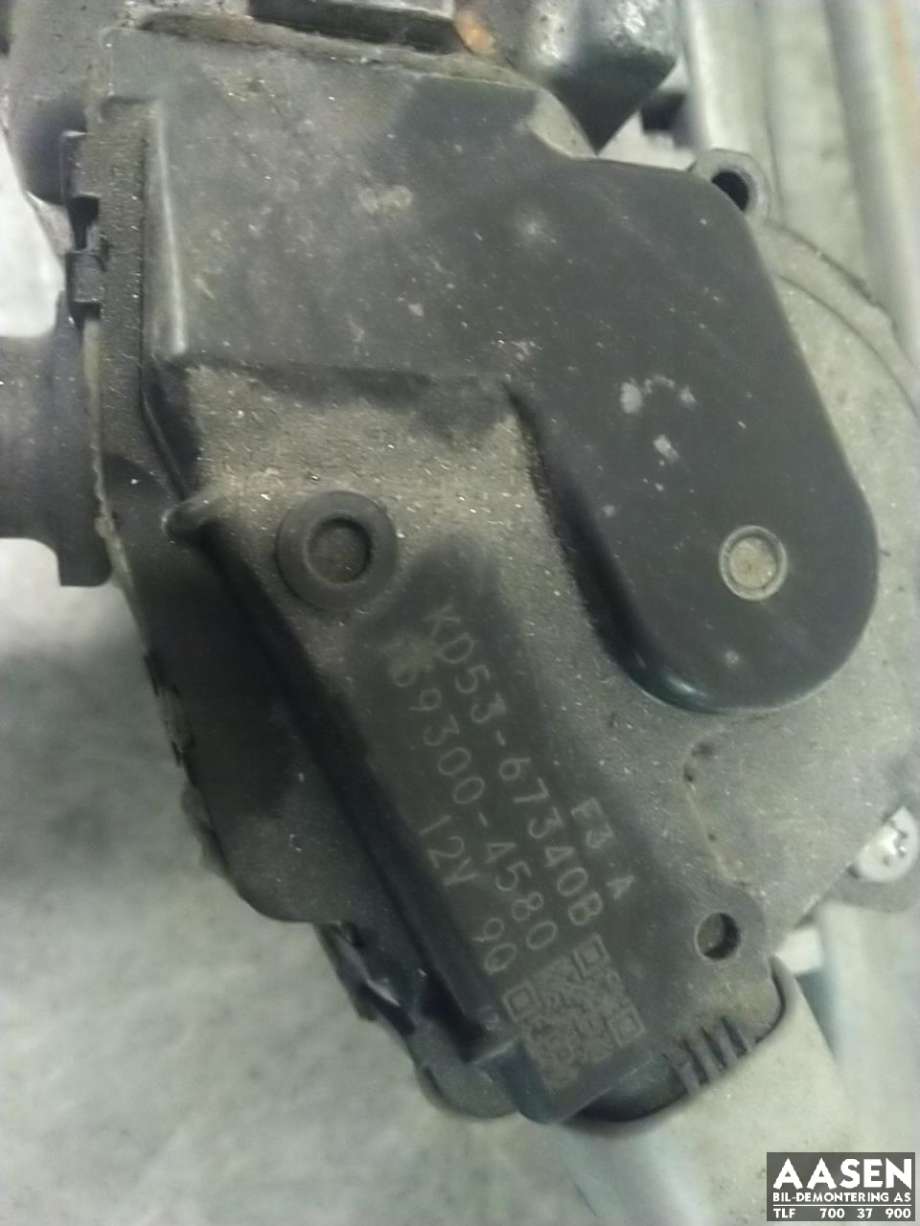 Viskermotor frontrute komplett m/overføring til Mazda CX-5 2012-2017 (Type I)  (KD53-67340B|)