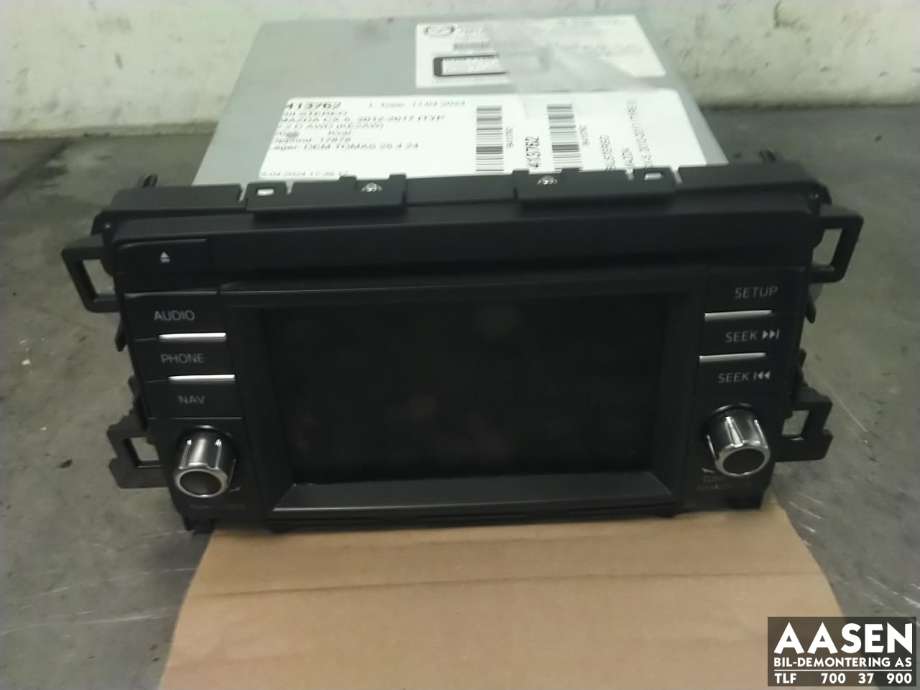 Bilstereo til Mazda CX-5 2012-2017 (Type I) (KR8566DV0A|)
