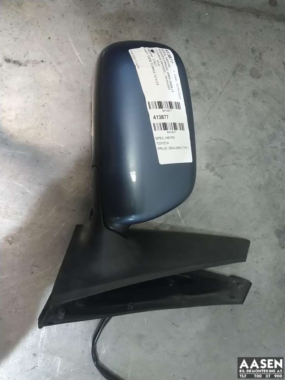 Speil høyre til Toyota Prius, 2004-2009 (Type II) (COMBI) (COMBI)
