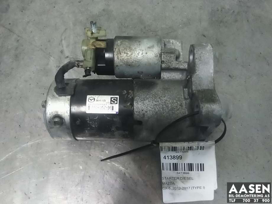 Starter diesel til Mazda CX-5 2012-2017 (Type I) (SH1B-18-400|)
