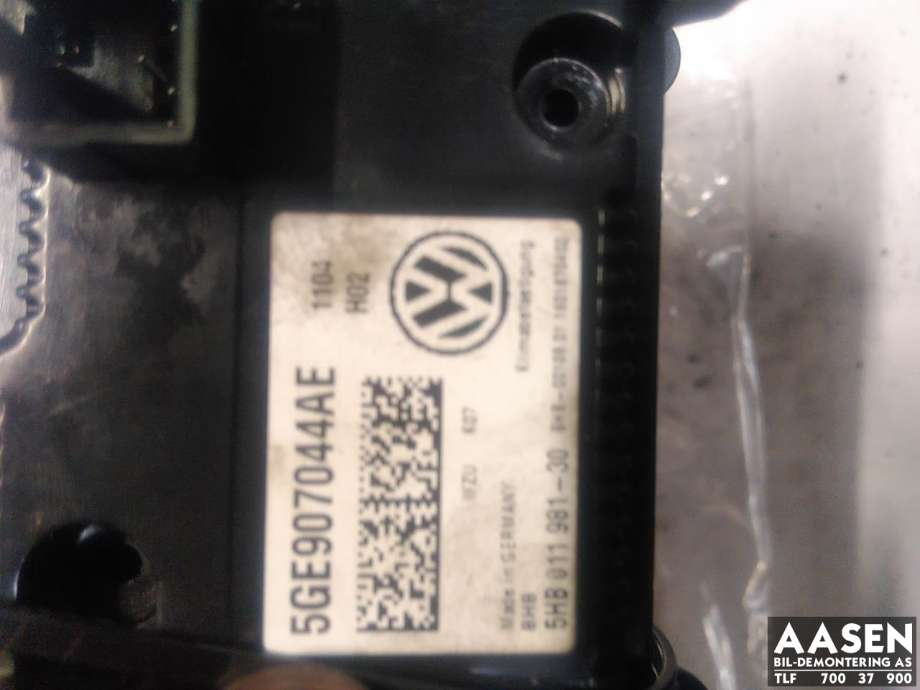 Varmeapparat betjening til VW Golf VII 2012-2017 (Fase 1)  