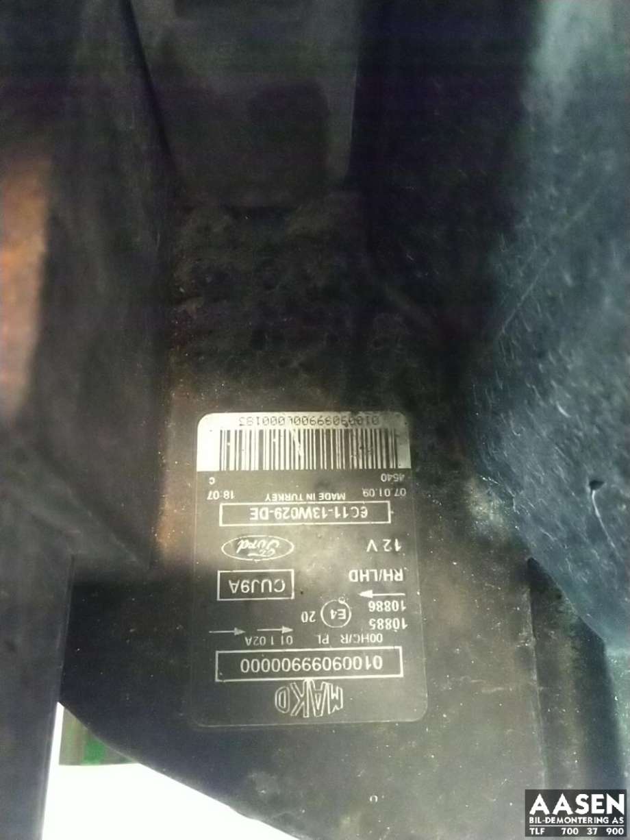 Frontlykt høyre halogen til Ford Transit 2006-2013 (1537773|)
